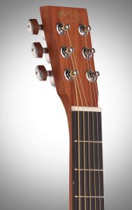 Martin Steel String Backpacker Travel Guitar-neck