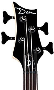 Dean Edge 09 Bass Guitar Headstock