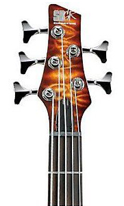 Ibanez SR405EQM Bass Guitar Headstock