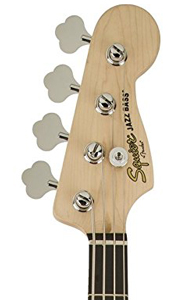 Squier by Fender Deluxe Active Jazz Bass IV Headstock