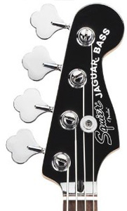 Squier Vintage Modified Jaguar Bass Special SS Headstock