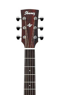 Ibanez AW54CE Headstock
