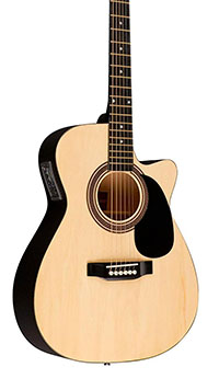 Rogue RA-090 Concert Cutaway Body & Neck
