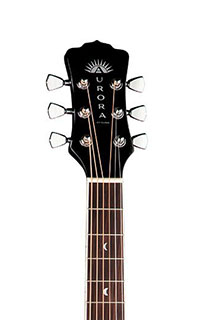 Luna Aurora Borealis Headstock