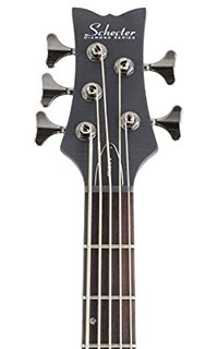 Schecter Stiletto Studio-5 Bass Headstock