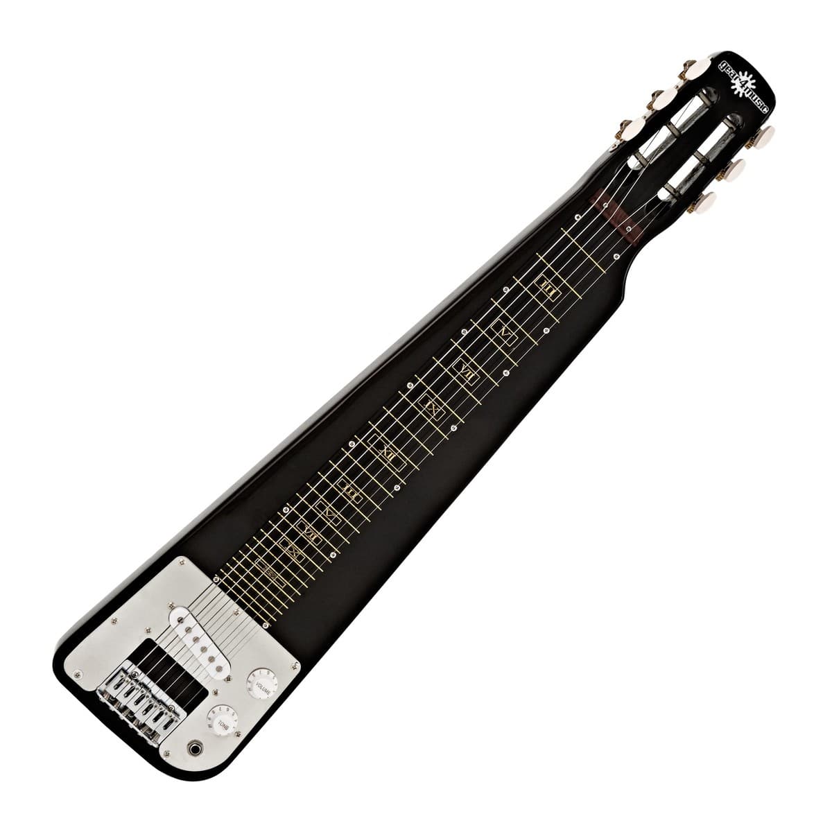 lap steel guitar black