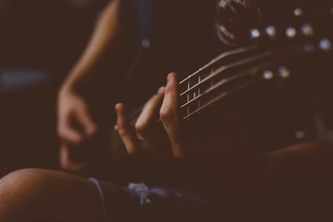 Man playing guitar