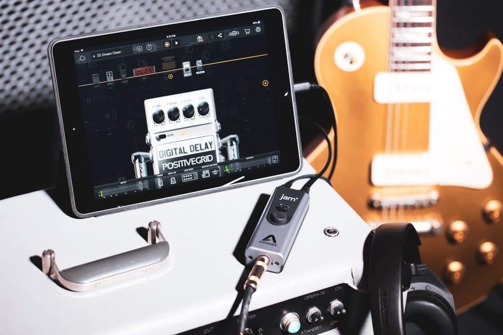 Electric Guitar and iPad