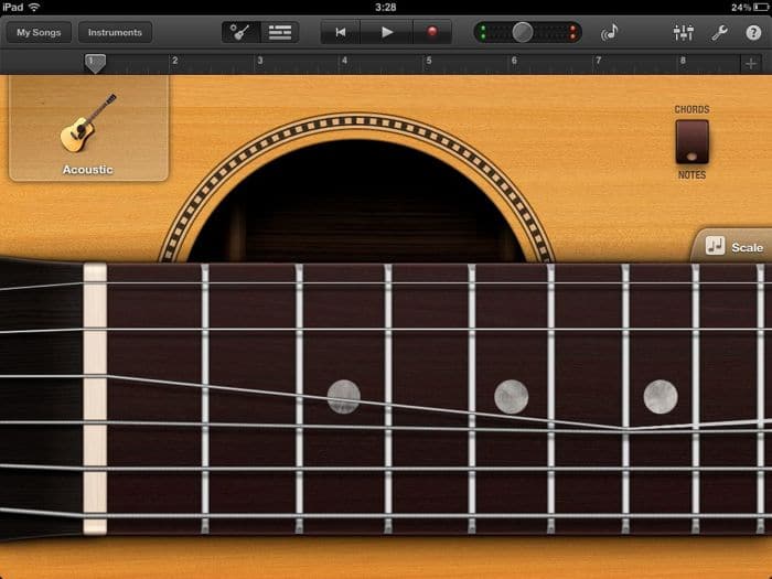 Image of guitar string