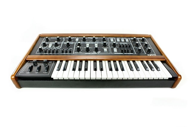 vintage synthesizer